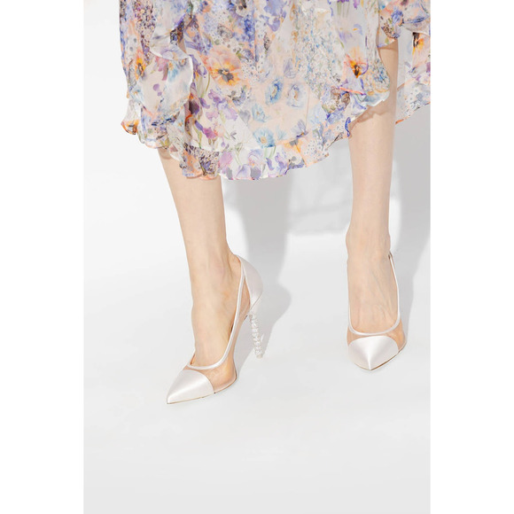 NIB Sophia Webster Jasmine Crystal Pumps Size 38.5 Wedding Party - Picture 2 of 16